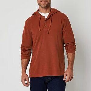 NWT Mutual Weave Mens Long Sleeve Adaptive Hoodie Sz XXL